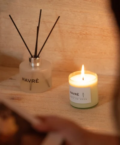 HAVRÊ PROMO DIFUSOR + VELA VASO HAVRÊ PROMO DIFUSOR + VELA VASO